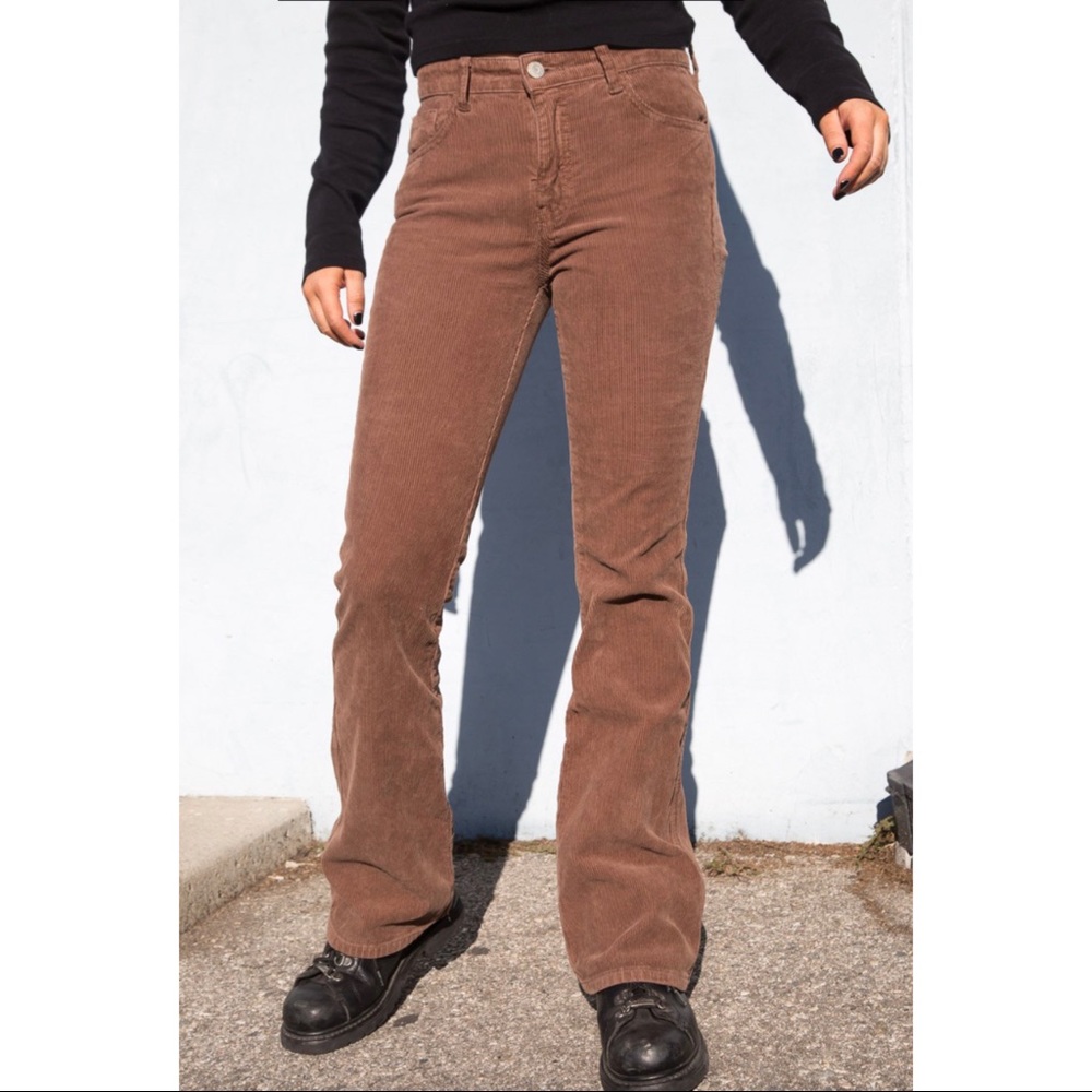 New Brandy Melville Brown Darlene Corduroy Pants
